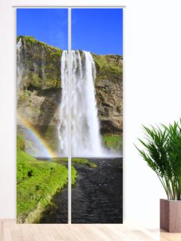 Seljalandsfoss Rainbow, Flächenvorhang 2er